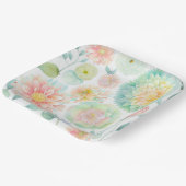 Papieren borden Bloem Bordje (Gebogen)