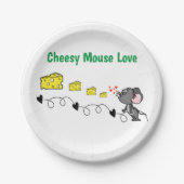 Papieren Borden, Borden van kaasmakerij Bordje (Voorkant)