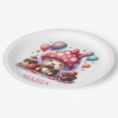 papieren borden bordje (Gekanteld)