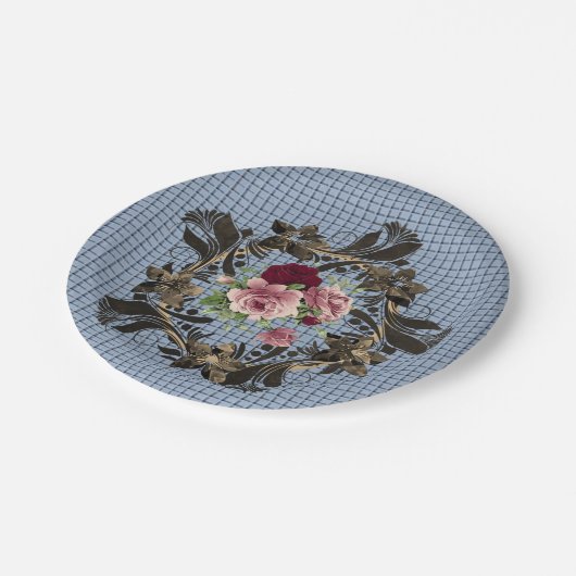 Papieren borden bordje (Gekanteld)