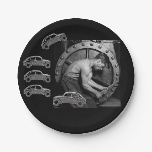 Papieren Borden Bordje (Voorkant)