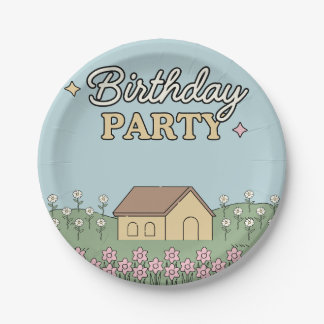 Papieren borden bordje