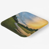 Papieren Borden Bordje (Gebogen)