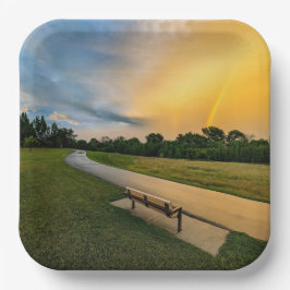 Papieren Borden Bordje