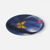 Papieren borden bordje (Gekanteld)