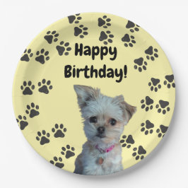 Papieren borden bordje