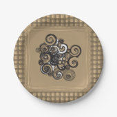 Papieren borden bordje (Voorkant)