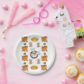 Papieren borden Brood Bordje (Feest)