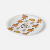 Papieren borden Brood Papieren Bordje (Gekanteld)