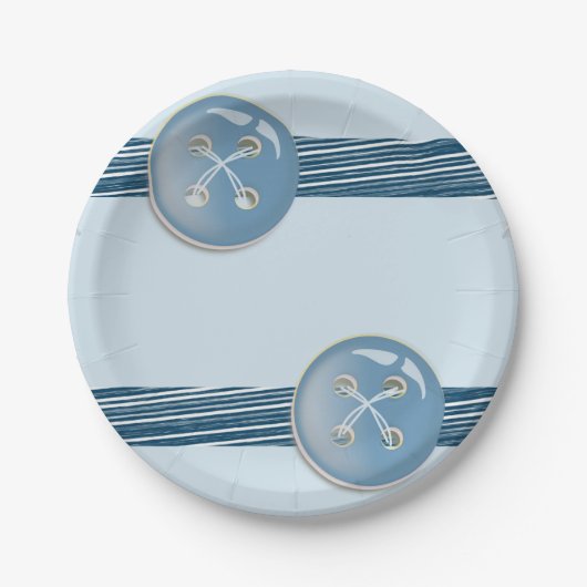 Papieren borden Button Bordje (Voorkant)