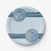 Papieren borden Button Papieren Bordje (Voorkant)