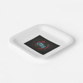 PAPIEREN BORDEN CHEF ONTWERP FEESTTIJD PAPIEREN BORDJE (Gebogen)