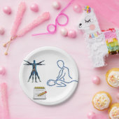 Papieren Borden Chiropractor Papieren Bordje (Feest)