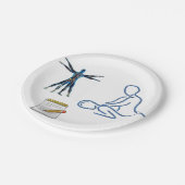 Papieren Borden Chiropractor Papieren Bordje (Gekanteld)