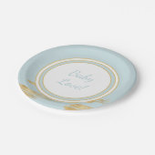 Papieren Borden "Classic Gold/Blue" Bordje (Gekanteld)