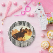 Papieren borden Cowboys Papieren Bordje (Feest)