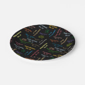 Papieren Borden december, 23 oktober Papieren Bordje (Gekanteld)