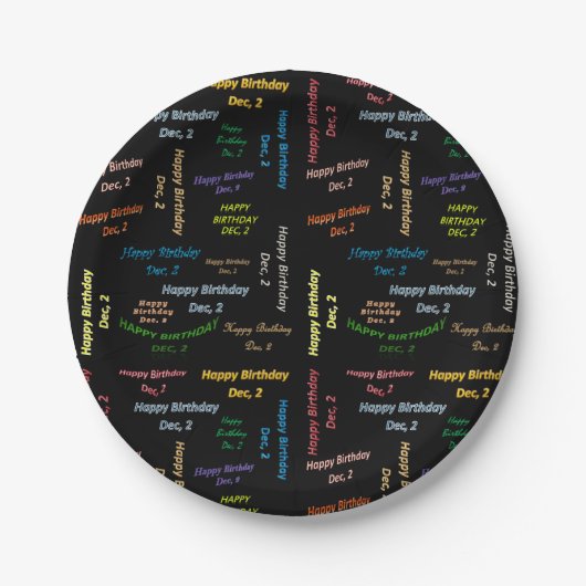 Papieren Borden december, 2 zondag Bordje (Voorkant)