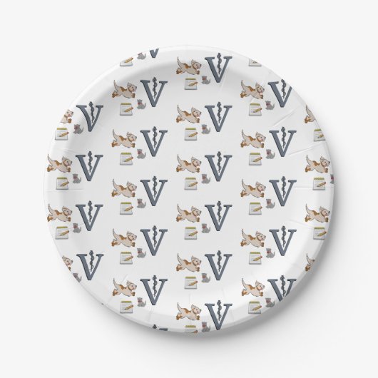 Papieren Borden Dierenarts Honden Puppy Papieren Bordje (Voorkant)