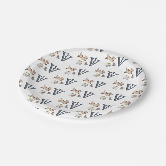 Papieren Borden Dierenarts Honden Puppy Papieren Bordje (Gekanteld)