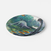 Papieren borden dinosaurussen papieren bordje (Gekanteld)