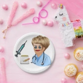 Papieren Borden Doctor Papieren Bordje (Feest)