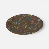 Papieren Borden februari, 22 oktober Bordje (Gekanteld)