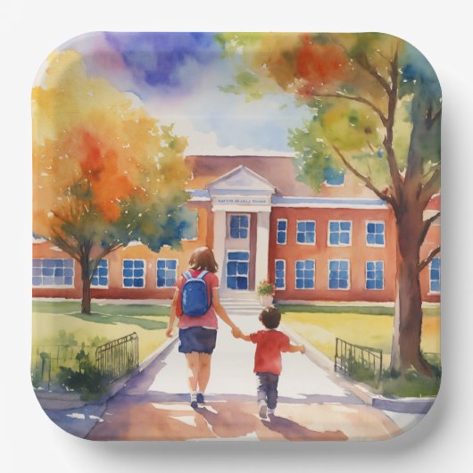 PAPIEREN BORDEN FEESTTIJD BORDJE (Voorkant)