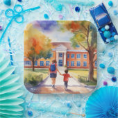 PAPIEREN BORDEN FEESTTIJD PAPIEREN BORDJE (Feest)