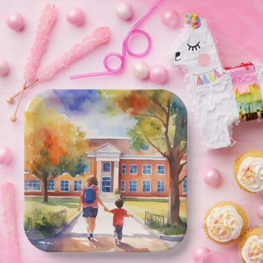 PAPIEREN BORDEN FEESTTIJD PAPIEREN BORDJE (Feest)