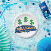 Papieren Borden Geld Papieren Bordje (Feest)