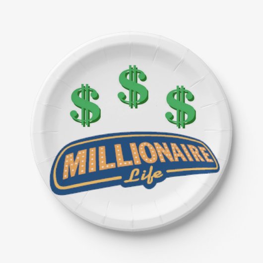 Papieren Borden Geld Papieren Bordje (Voorkant)