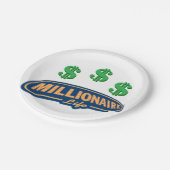 Papieren Borden Geld Papieren Bordje (Gekanteld)