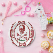 Papieren borden gif bordje (Feest)