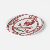 Papieren borden gif bordje (Gekanteld)