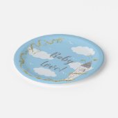 Papieren Borden "Glitterijkasten" Bordje (Gekanteld)