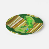 Papieren borden Golf Bordje (Gekanteld)