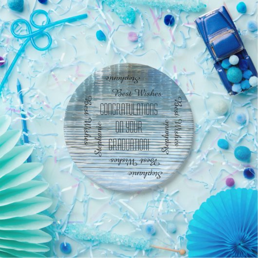 Papieren Borden, Graduation Party-herkenningsnamen Papieren Bordje (Feest)