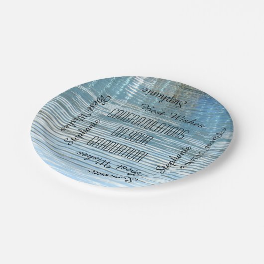 Papieren Borden, Graduation Party-herkenningsnamen Papieren Bordje (Gekanteld)