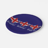 Papieren Borden grappig kunnen we niet gewoon rond Papieren Bordje (Gekanteld)