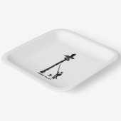 Papieren Borden 'Grease Up' Papieren Bordje (Gebogen)