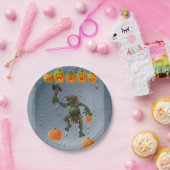 Papieren borden Halloween, Goblin Papieren Bordje (Feest)