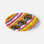 Papieren borden Halloween, Spider Papieren Bordje (Gekanteld)