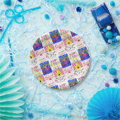 Papieren Borden, Happy Birthday Bordje (Feest)