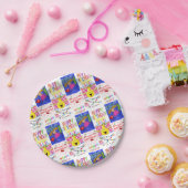 Papieren Borden, Happy Birthday Bordje (Feest)