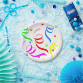 Papieren Borden, Happy Birthday Paper Borden Confe Papieren Bordje (Feest)