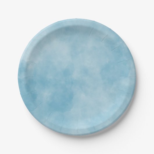 Papieren Borden - Hoofd in de WOLKEN Bordje (Voorkant)