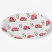 Papieren Borden/Huwelijk Papieren Bordje (Gekanteld)