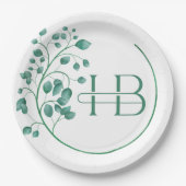 Papieren Borden Ideaal voor feesten, bruiloften &  Bordje (Voorkant)