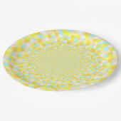 Papieren Borden - Jewel Sun Glint Dazzle Design Papieren Bordje (Gekanteld)